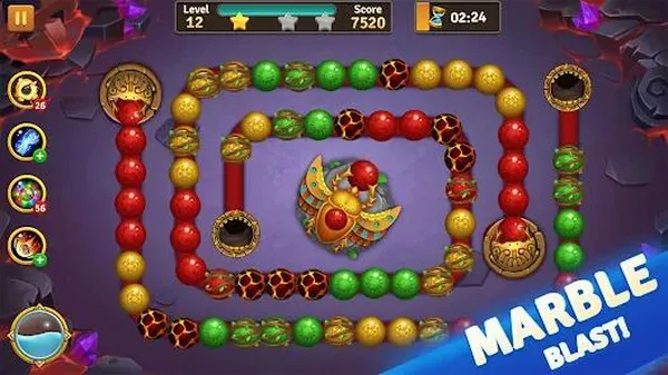 game bắn trứng - Marble Legend