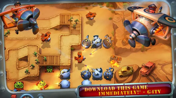 game offline iOS - Fieldrunners 2