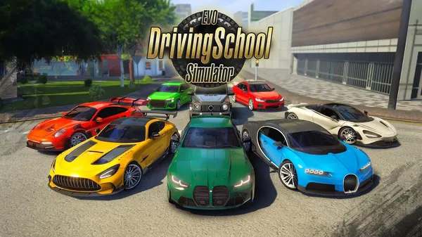 game thể thao - Driving School Simulator Evo