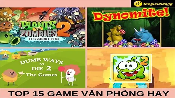 game văn phòng - Plants vs. Zombies