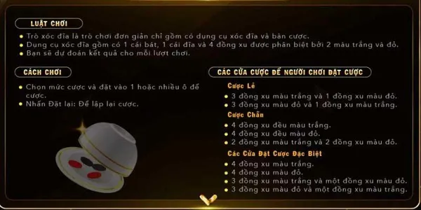 game xóc đĩa - Xóc Đĩa 4 Cửa